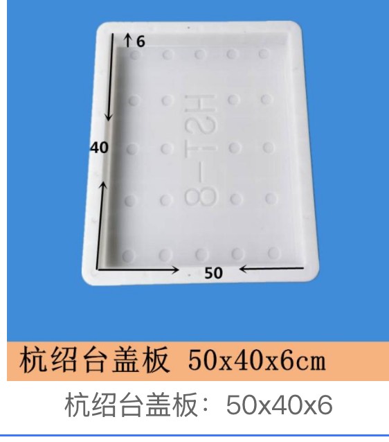 Dot-Pattern Drainage Cover Mould 50×40×6cm (HST plain)