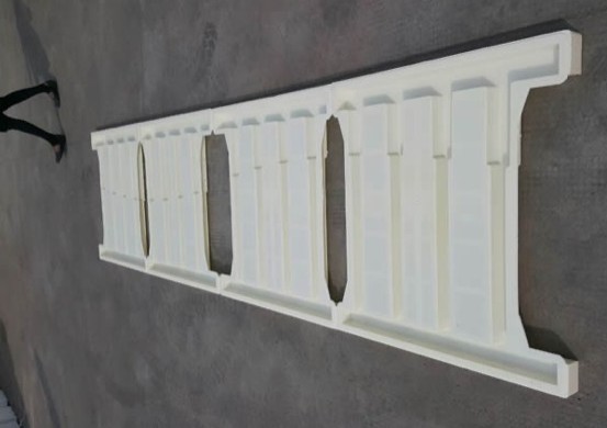 I-beam bridge railing panel mould 72x93.7x5cm type 72